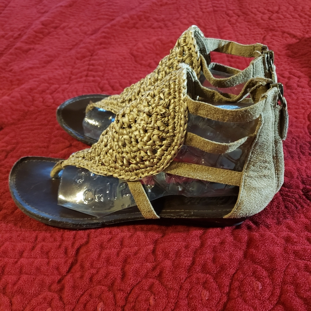 Candies macrame gladiator sandals